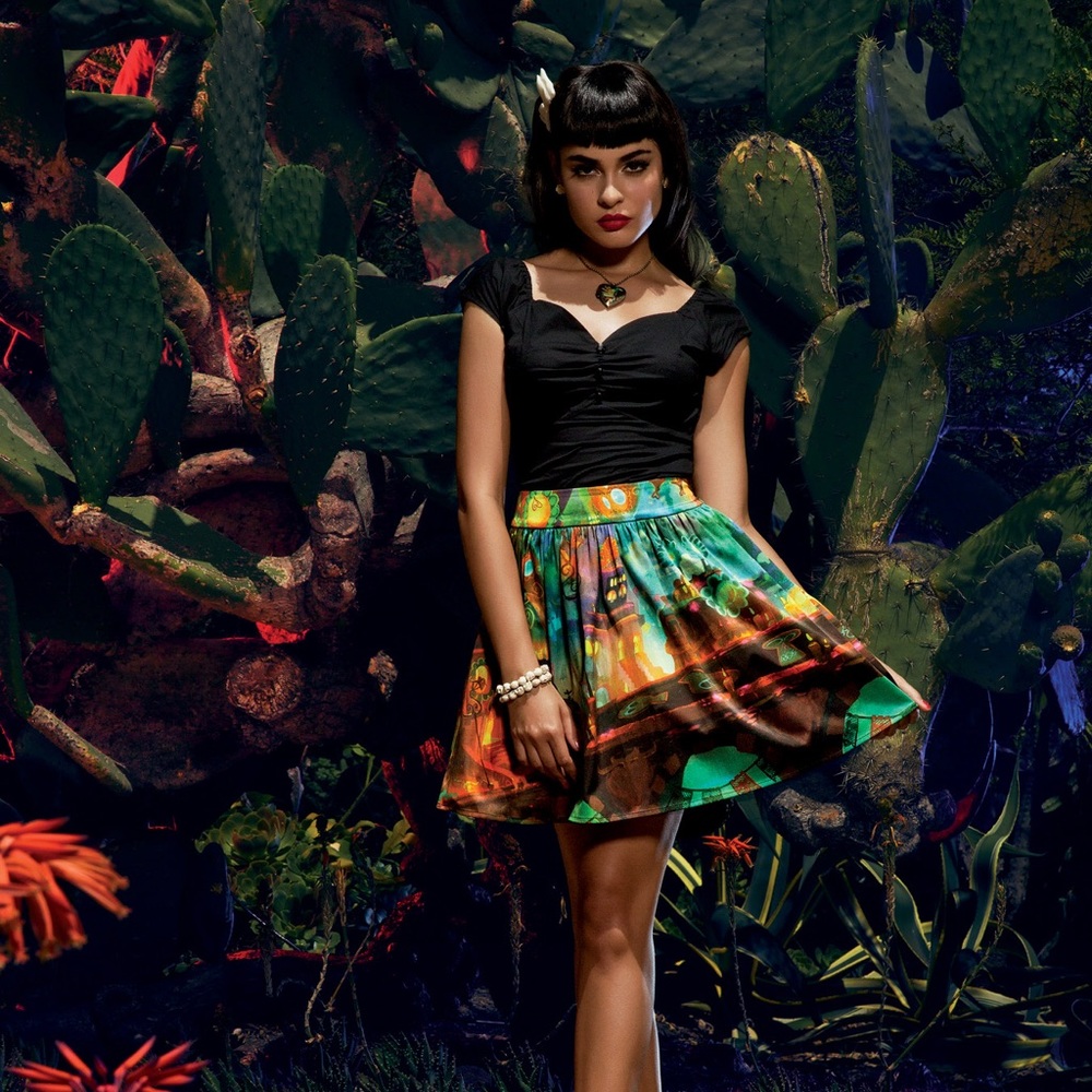 Hot Topic Book of Life Skirt